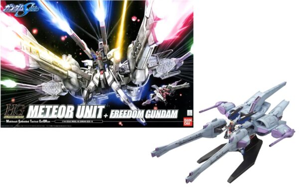 Gundam Seed Meteor Unit & Freedom Gundam HG 1/144 Bandai Model Kit