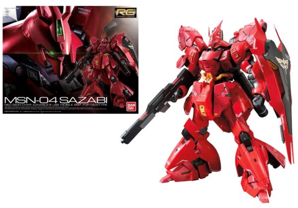 Gundam MSN-04 Sazabi Real Grade Bandai Model Kit