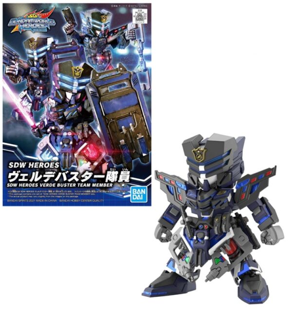 Gundam Heroes Verde Buster Team Member SDW Bandai Model Kit
