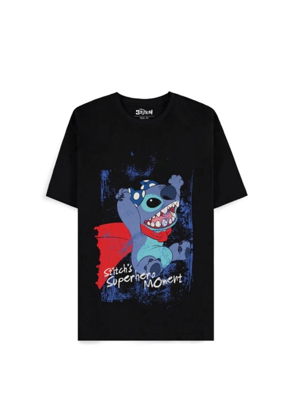 Disney Stitch Superhero Unisex T-Shirt (XS)
