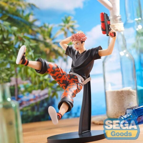 Jujutsu Kaisen Yuji Itadori Splash X Battle Sega Goods Statue