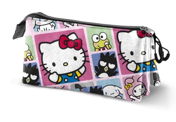 Hello Kitty & Friends Triple Pencil Case