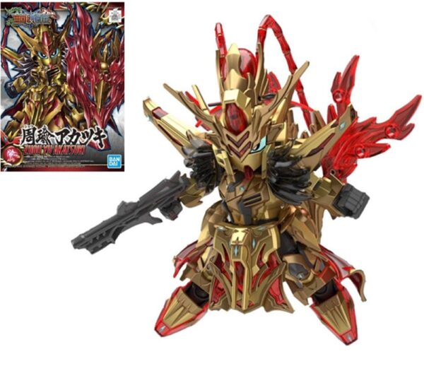 Gundam Sangoku Soketsuden Zhou Yu Akatsuki SD Bandai Model Kit