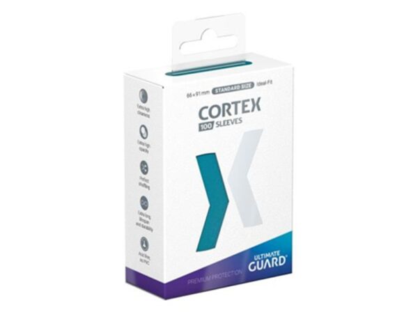 Ultimate Guard Petrol Cortex Sleeves Standard Size (100 Sleeves)