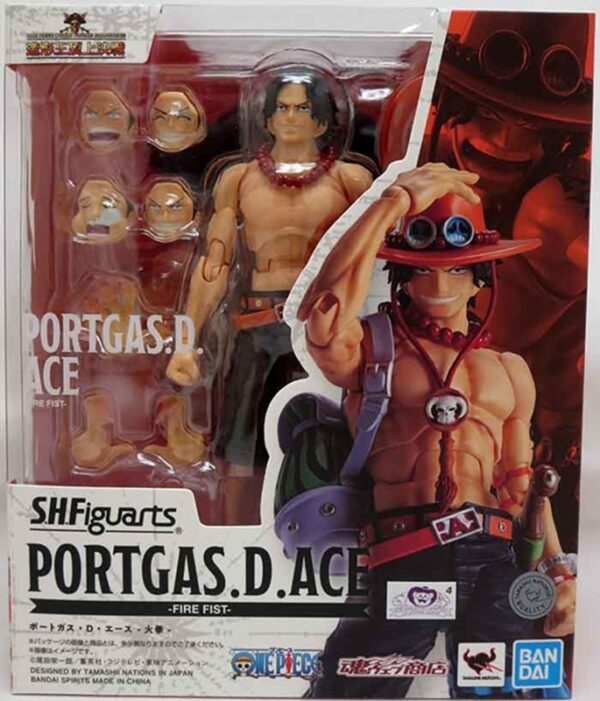 One Piece Portgas D. Ace "Fire Fist" S.H. Figuarts Banda Figure