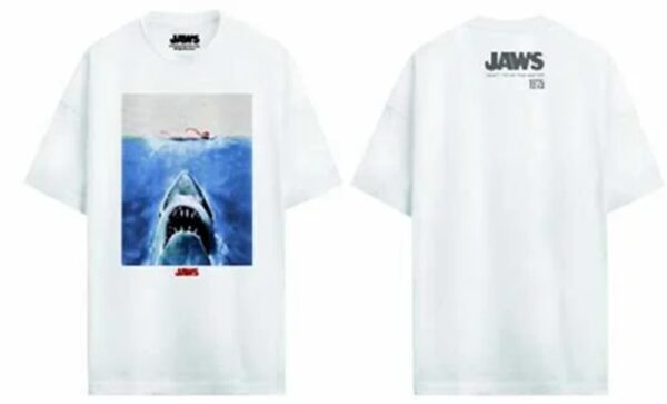 Jaws Original Poster 1975 T-Shirt Men (XXL)