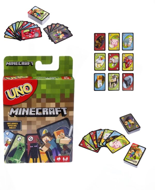 Minecraft Uno Card Game
