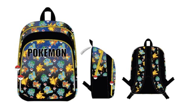 Pokemon Teams 2 Compartments Backpack 38x28x16cm