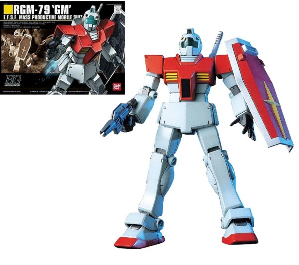 Gundam RGM-79 GM HGUC 1/144 Bandai Model Kit