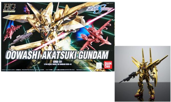 Gundam Shiranui Akatsuki ORB-01 HG 1/144 Bandai Model Kit