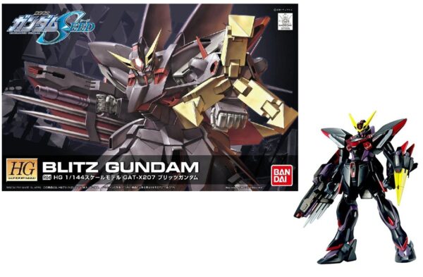 Gundam R04 Blitz Gundam GAT-X207 HG 1/144 Bandai Model Kit