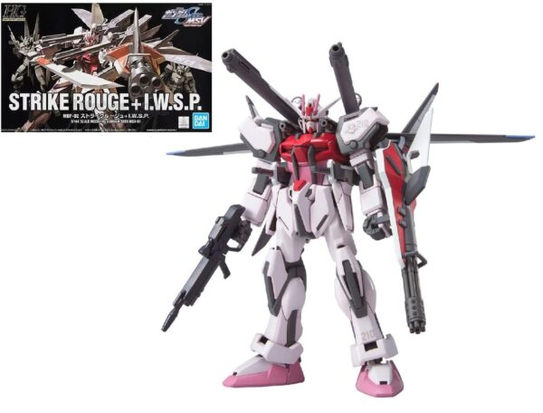 Gundam Strike Rouge MSV MBF-02 + I.W.S.P. HG 1/144 Bandai Model Kit