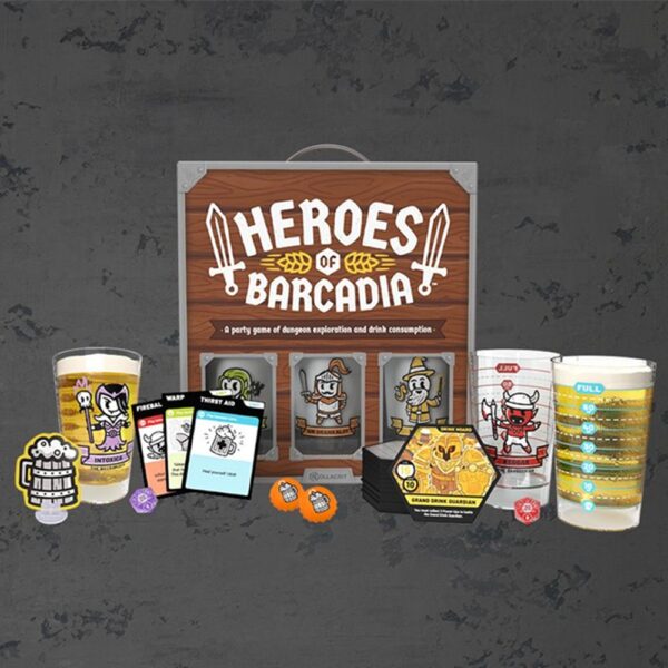Heroes of Barcadia Base Game Board Game