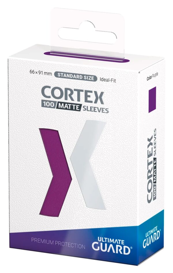 Ultimate Guard Purple Cortex Sleeves Matte Standard Size (100 Sleeves)