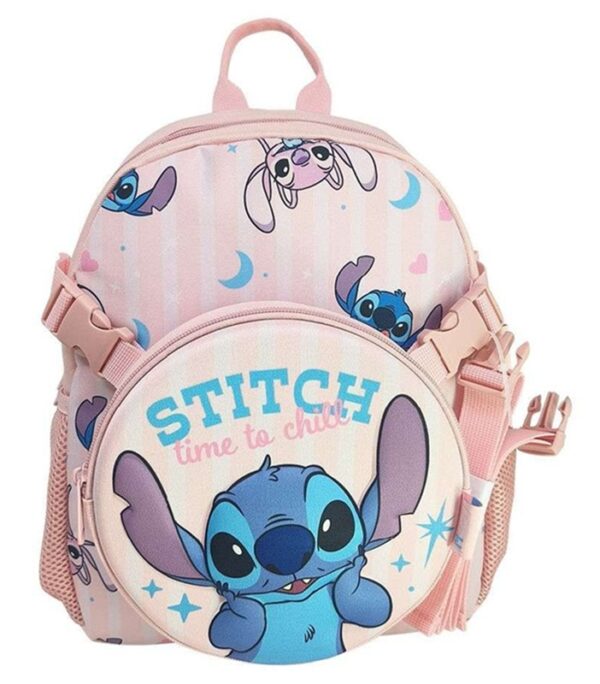 Disney Stitch Must Backpack + Detachable Shoulder Bag
