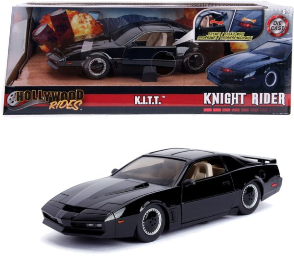 Knight Rider 1982 Pontiac Trans AM 1 K.I.T.T. 1:24 JADA Die-Cast Model