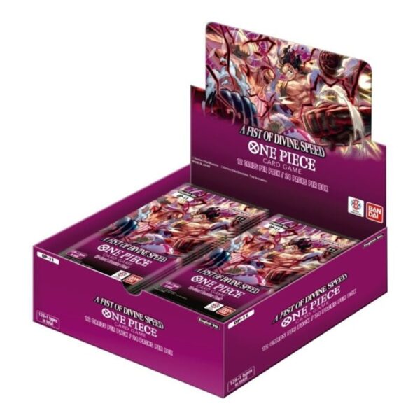 One Piece Card Game: A Fist Of Divine Speed OP-11 Booster Box