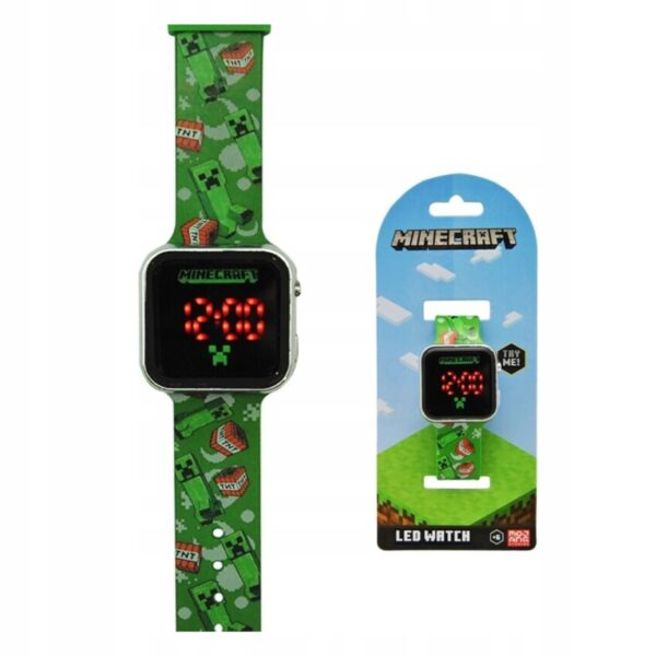 Minecraft TNT & Creeper LED Watch