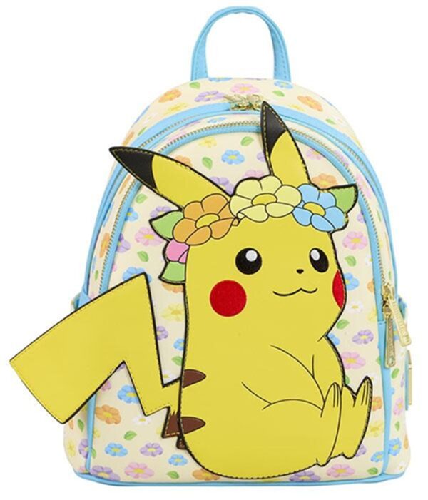 Pokemon Pikachu Floral Loungefly Backpack
