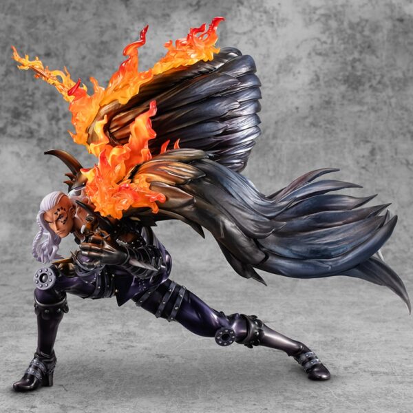 One Piece Portrait Of Pirates Wa-Maximum Beasts Pirates All-Stars King Megahouse Statue