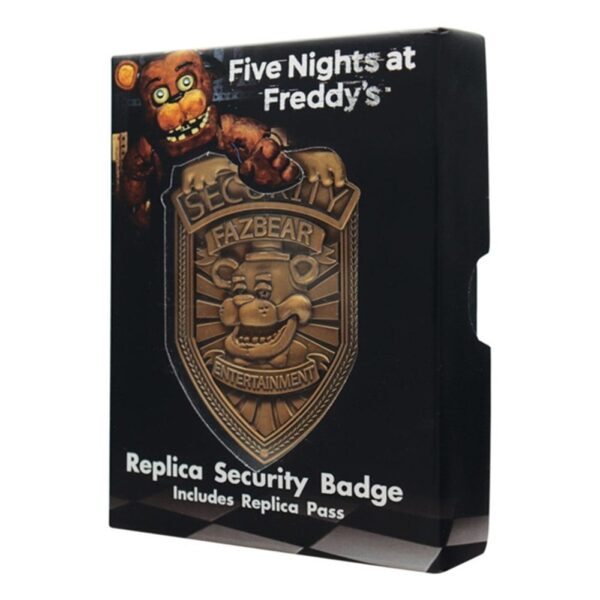 Five Nights At Freddy's Replica Security Badge Limited Edition