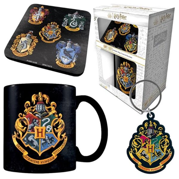 Harry Potter Hogwarts Crest Gift Set
