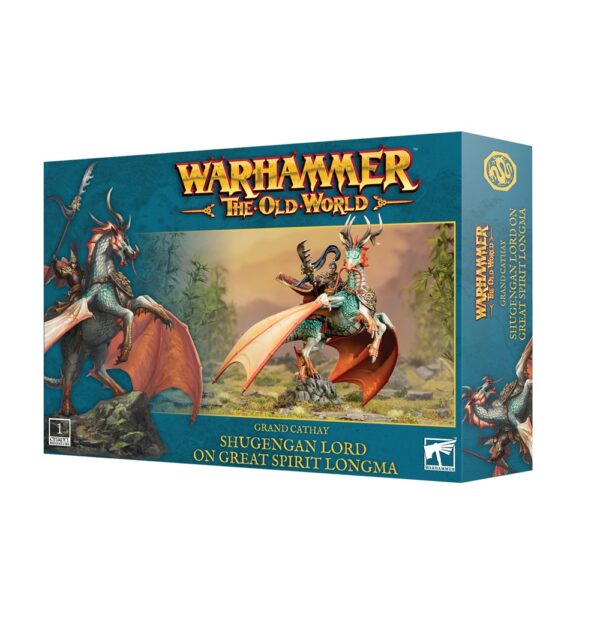Warhammer The Old World Armies Of Grand Cathay Shugengan Lord On Great Spirit Longma (06-207)