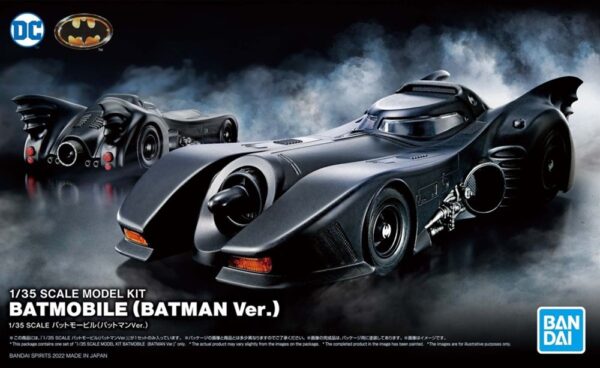 DC Comics Batman Batmobile 1/35 Bandai Model Kit