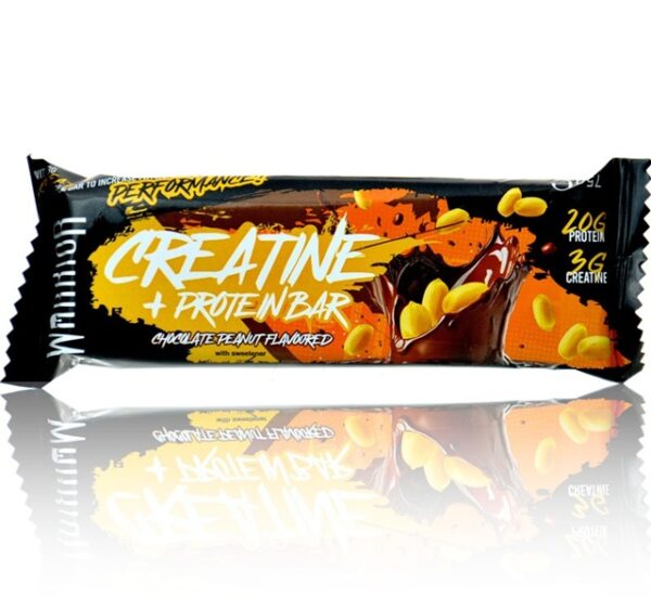 Warrior Creatine Chocolate Peanut Protein Bar 75g