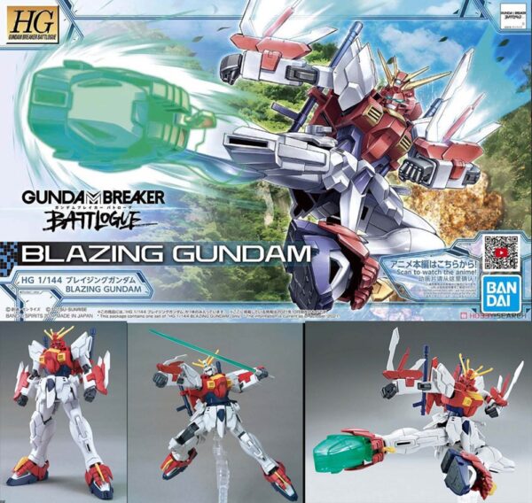 Gundam Blazing Gundam HG 1/144 Bandai Model Kit