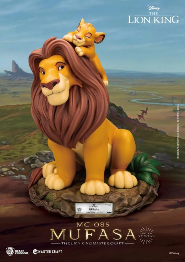 Disney The Lion King Mufasa Master Craft Beast Kingdom Statue