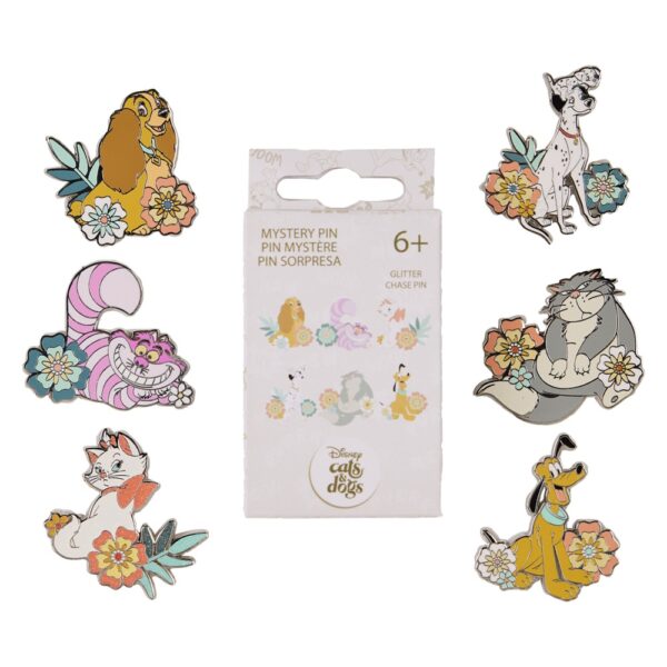 Disney Dogs and Cats Funko Loungefly Blind Box Enamel Pin