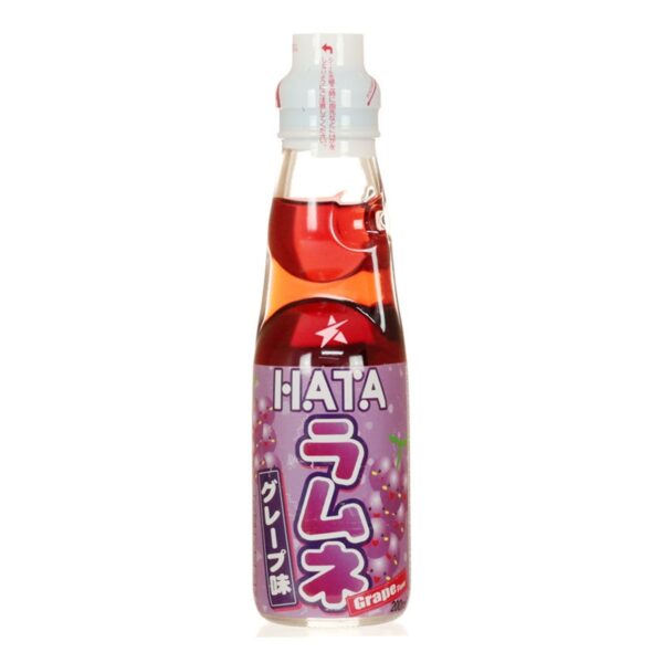 Hatakosen Ramune Grape 200ml
