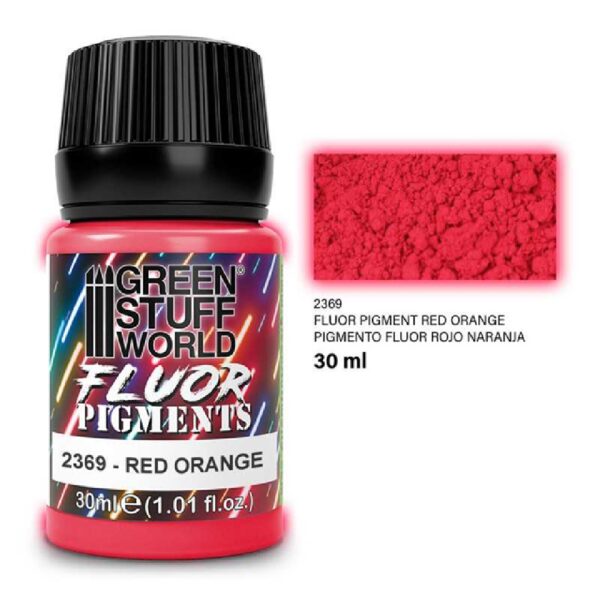 Green Stuff World Flour Pigments Red Orange 30ml