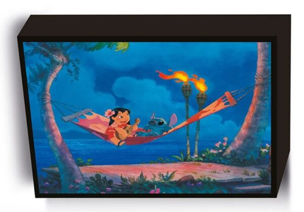 Disney Lilo & Stitch Hammcock Light Canvas 30x40cm