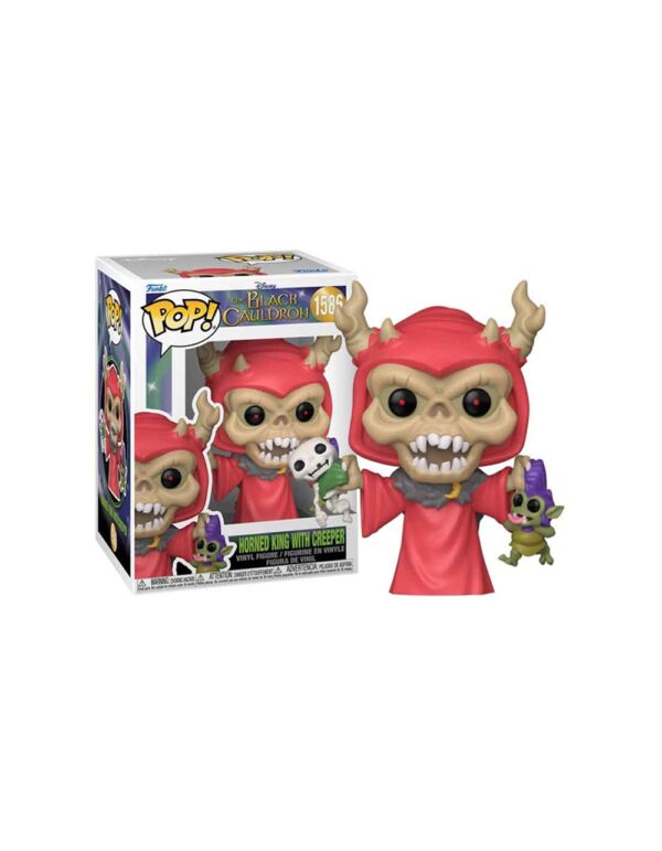 Funko POP! Disney The Black Cauldron N° 1586 - Horned King With Creeper