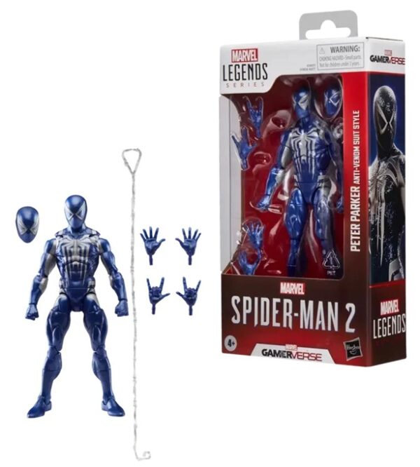 Marvel Legends Series Spider-Man 2 Peter Parker Anti-Venom Suit Style Hasbro Figure
