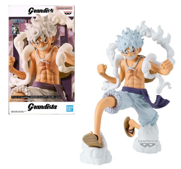 One Piece Monkey D.Luffy Gear 5 Grandista Banpresto Figure