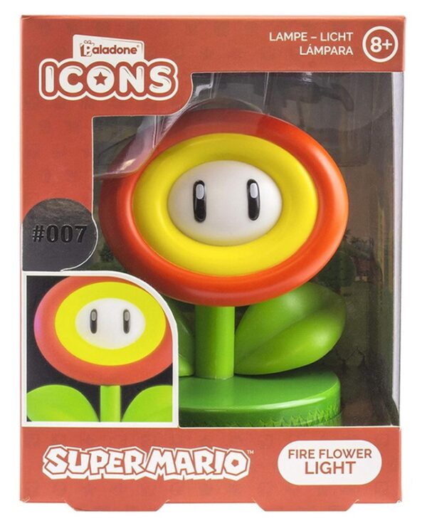 Super Mario Fire Flower Icon Light