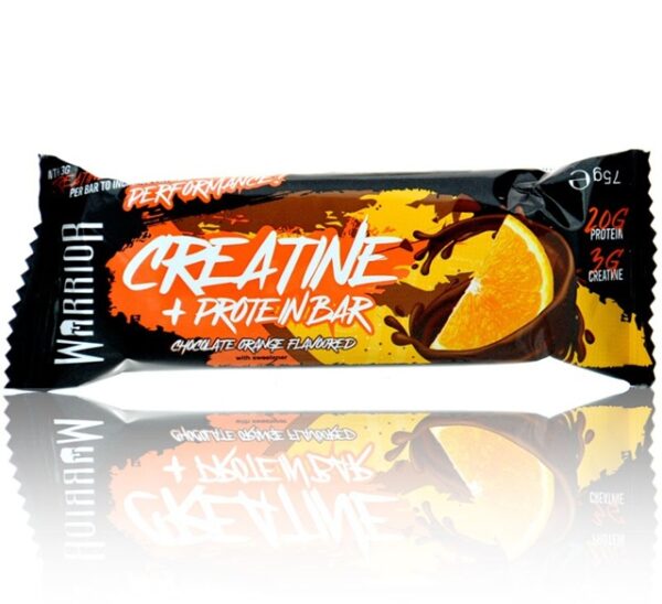 Warrior Creatine Chocolate Orange Protein Bar 75g