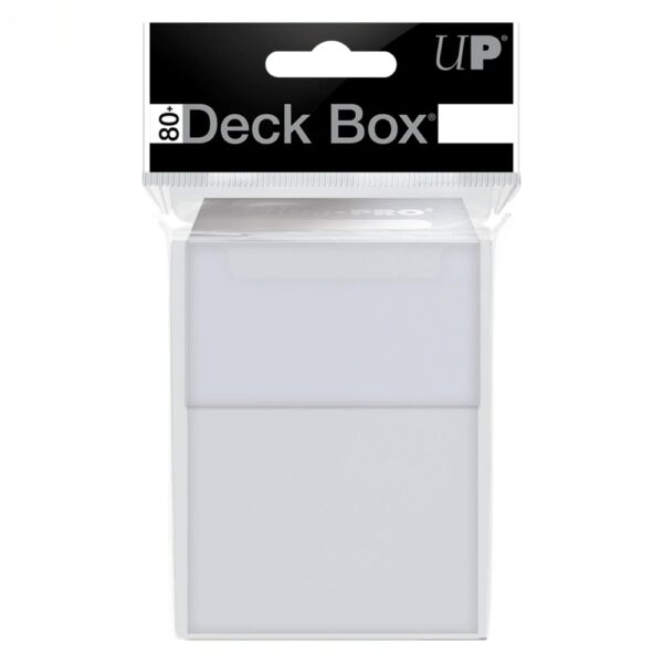 Ultra Pro Deck Box Solid Clear