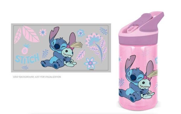 Disney Stitch Watercolor Sport Bottle 480ml