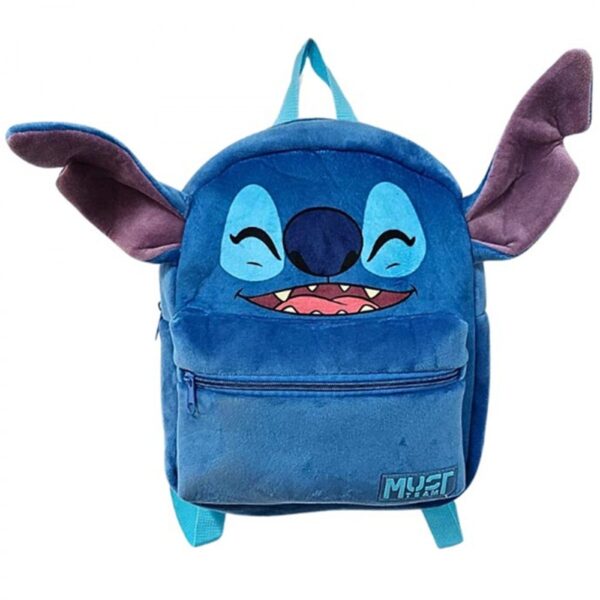 Disney Stitch Plush Backpack 27x24x7cm