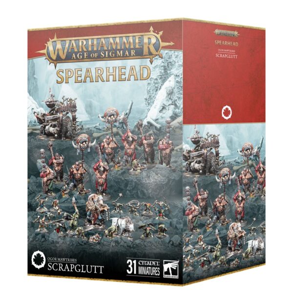 Warhammer Age Of Sigmar Ogor Mawtribes Scrapglutt Spearhead (70-952)
