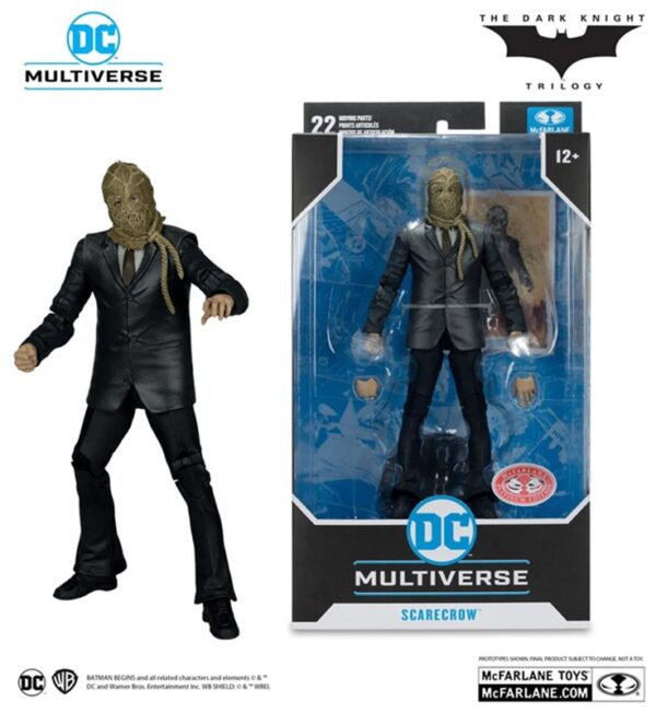 DC Batman Begins Scarecrow (Chase Version) McFarlane Toys Action Figure