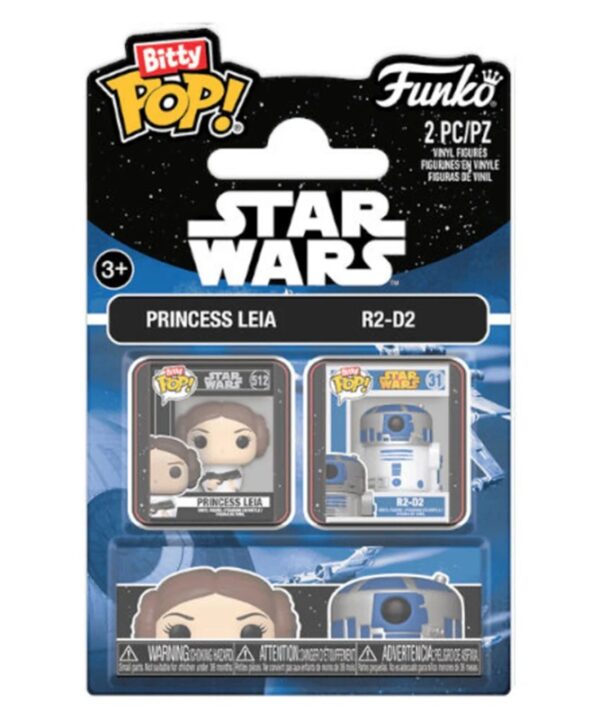 Funko Bitty POP! Star Wars Princess Leia & R2-D2