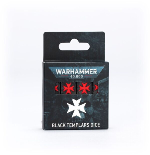 Warhammer 40,000 Black Templars Dice (55-51)