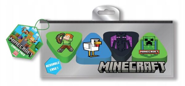 Minecraft Eraser Set