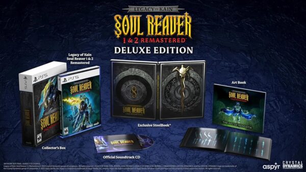 PS5 Legacy of Kain Soul Reaver 1 & 2 Remastered Deluxe Edition
