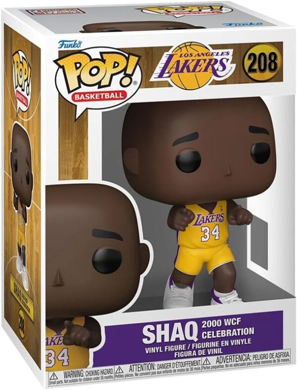 Funko POP! NBA Lakers N° 208 - Shaq 2000 WCF Celebration